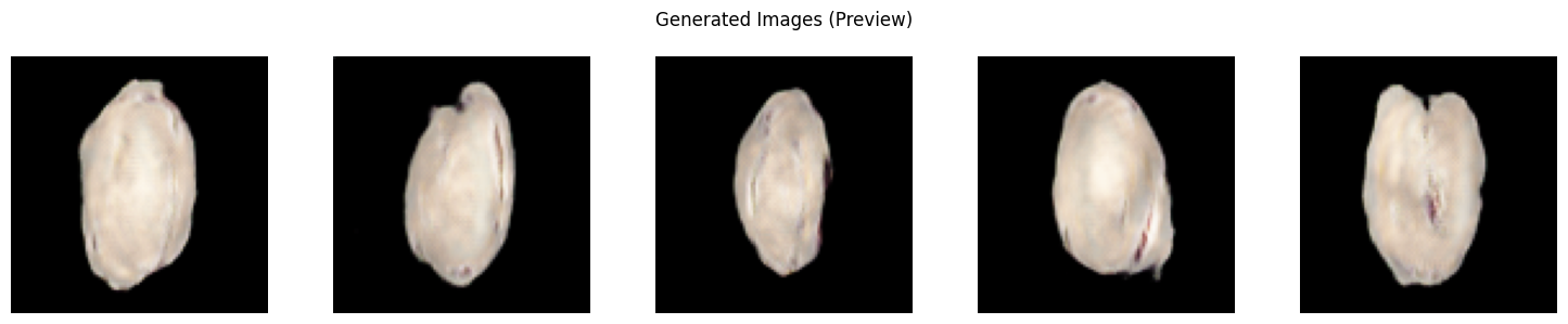 Preview of Pistachio Image Generation Project